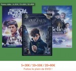 Cultura: 20 DVD pour 80€ au lieu de 9,99€ l'unité