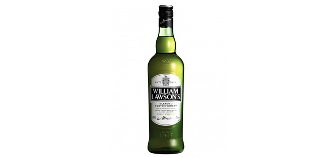 Amazon: Whisky William Lawson's 40° 70cl à 13,99€ au lieu de 19,09€
