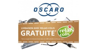 Oscaro: Livraison offerte en points relais à partir de 39€ d'achat