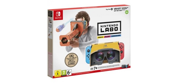 Auchan: Nintendo Labo - Toy-Con 04 à 29.99€ au lieu de 39.99€