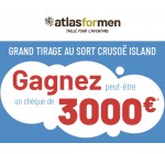 Atlas for Men: Un chèque de 3000€ à gagner par tirage au sort
