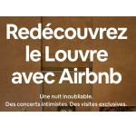 Airbnb: Tentez de gagner une nuit pour 2 au musée du Louvre le 30 avril