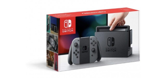 Amazon: Console Nintendo Switch avec Joy-Con Gris ou Néon à 269,99€ au lieu de 299,99€