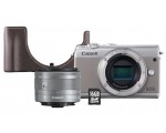Boulanger: Appareil photo Hybride Canon EOS M100 Gris + 15-45mm + Etui + carte SD 16Go à 399€