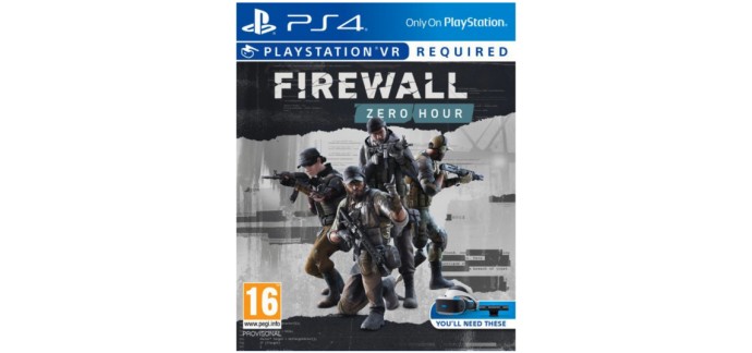 Micromania: Firewall zero hour vr PS4 à 9.99€ au lieu de 29.99€