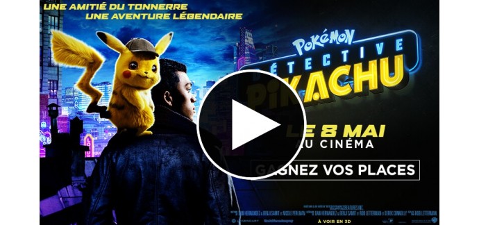 NRJ12: Des places pour le film "Détective Pikachu" à gagner