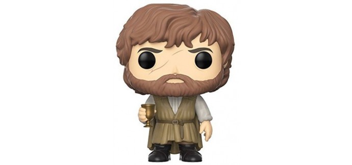 Amazon: Figurine Funko Pop Game Of Thrones Tyrion Lannister à 7,99€ au lieu de 14,99€