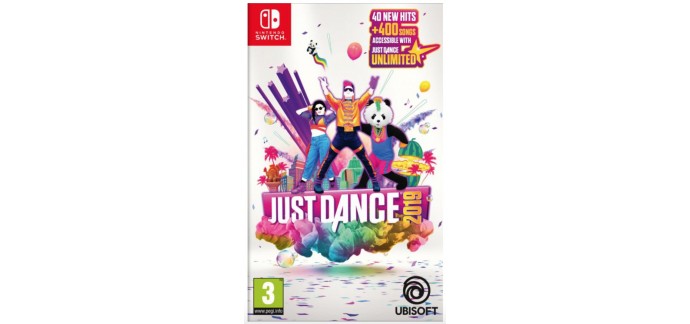 Micromania: Just Dance 2019 sur Nintendo Switch à 24.99€ au lieu de 59.99€