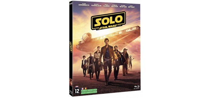 Amazon: Blu-ray Solo : a Star Wars story + bonus à 14,99€