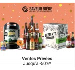 Saveur Bière: Jusqu'à 50% de remise sur une sélection de produits pendant les ventes privées