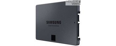 Boulanger: Disque SSD interne Samsung 2.5'' 1 To à 99.99€ au lieu de 139.99€