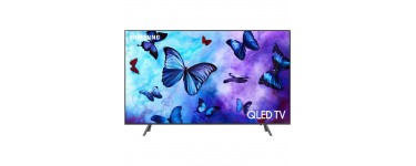 Cdiscount: TV 55" Samsung  4K UHD, Qled, Smart TV (55Q6F) à 899€ au lieu de 1166,06€