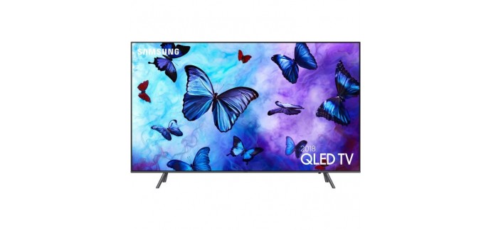 Cdiscount: TV 55" Samsung  4K UHD, Qled, Smart TV (55Q6F) à 899€ au lieu de 1166,06€