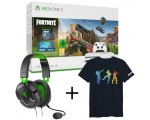 Auchan: Console Xbox One S 1 To Fortnite Blanche + 1 casque et 1 t-shirt à 275€ au lieu de 358.98€