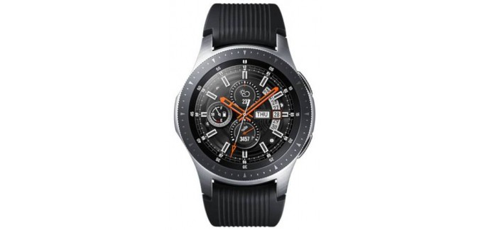 Darty: Montre connectée Samsung Galaxy Watch Gris Acier 46 mm à 299€ au lieu de 329€