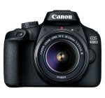 Amazon: Appareil photo CANON EOS 4000D 18 mégapixels à 269.99€ au lieu de 399.99€