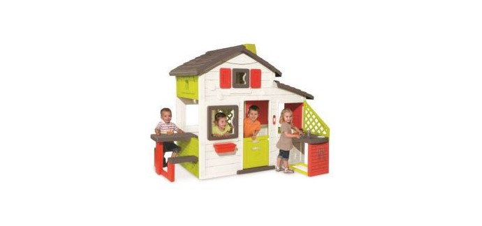 Maxi Toys: Maison pour enfant Smoby Friends house avec cuisine à 269,98€ au lieu de 299,99€