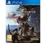 Cdiscount: Monster Hunter World sur PS4 et Xbox One à 14,99€ au lieu de 29,99€