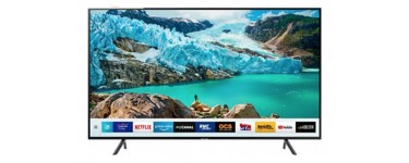 Boulanger: TV LED Samsung UE43RU7105 à 449€ au lieu de 599€