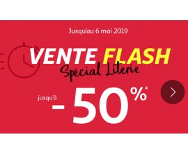 Auchan: Vente flash : jusqu'à 50% de remise sur la literie