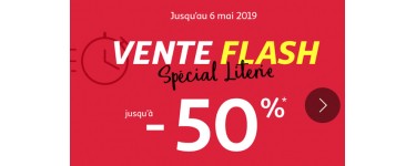 Auchan: Vente flash : jusqu'à 50% de remise sur la literie
