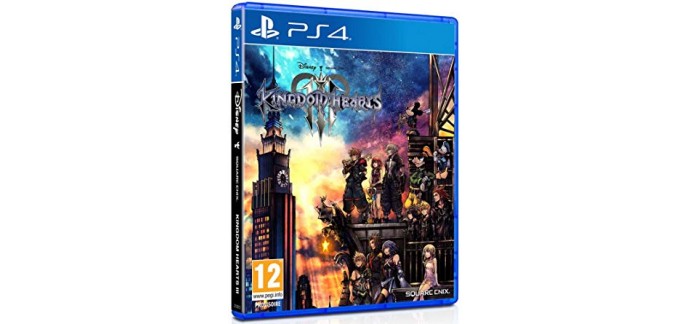 Base.com: Kingdom Hearts 3 sur PS4 à 17,52€ au lieu de 40€
