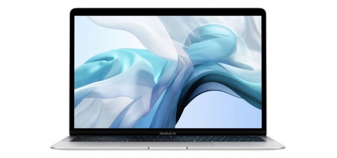 Amazon: Ordinateur portable Apple MacBook Air 13", Intel Core i5 Bicœur à 1,6 GHz, SSD 128 GO à 1139,99€