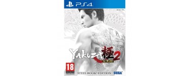 Cdiscount: Yakuza : Kiwami 2 sur PS4 avec steelbook à 24,49€ au lieu de 34,99€