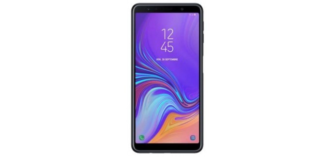 Fnac: Smartphone Samsung Galaxy A7 Double SIM 64 Go Noir à 249€ au lieu de 279€