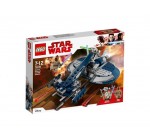 Fnac: Lego Star Wars Speeder de combat du Général Grievous (75199) à 16,72€ au lieu de 20,90€
