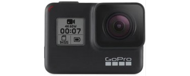 Rakuten: Caméra GoPro HERO7 Black à 297€ + 14,84€ offerts en bon d'achat
