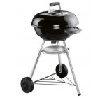 Rakuten: Barbecue charbon Weber Compact Kettle 47 cm noir à 85.90€ au lieu de 99.99€