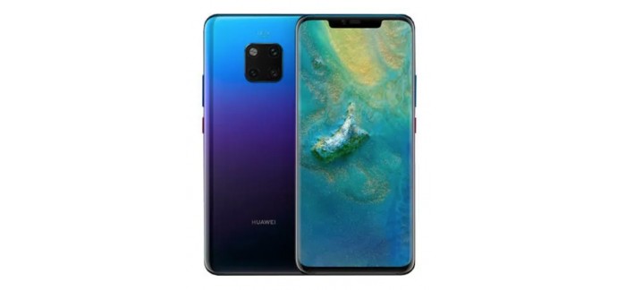 Rakuten: Huawei Mate 20 Pro 256 Go Double SIM Crépuscule à 634.99€ au lieu de 799€