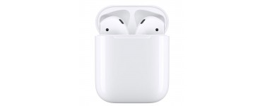 Rakuten: Ecouteurs Apple Airpods 2 avec boitier de charge sans fil à 159,99€