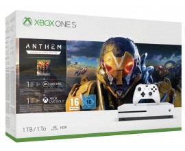 Amazon: Pack Xbox One S 1 To Anthem + 1 mois de Xbox Live Gold, EA Access et Game Pass à 179,99€