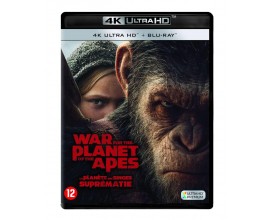 Amazon: La Planète des Singes : Suprématie en Blu-Ray 4K UHD à 11,78€ au lieu de 22,42€