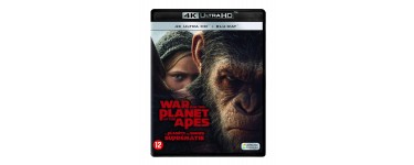 Amazon: La Planète des Singes : Suprématie en Blu-Ray 4K UHD à 11,78€ au lieu de 22,42€