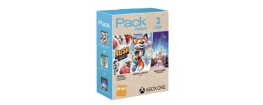 Fnac: 3 jeux Xbox One Rush Une aventure Disney Pixar, Super Lucky's Tale, Disneyland Adventures à 39.99€