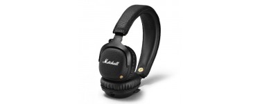 Fnac: Casque audio Marshall Mid Bluetooth noir à 99,99€ au lieu de 199,99€
