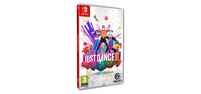 Auchan: Just Dance 2019 sur Nintendo Switch à 24,99€ au lieu de 59,99€