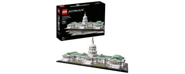 Amazon: Jouet Lego Architecture Le Capitole des Etats-Unis de Washington (21030) à 56,99€ au lieu de 99,99€