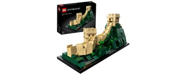 Amazon: Jeu de construction Lego Architecture La grande muraille de Chine (21041) à 29,69€ au lieu de 49,99€