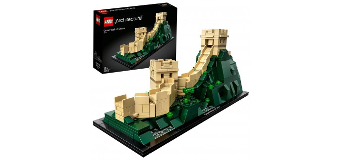 Amazon: Jeu de construction Lego Architecture La grande muraille de Chine (21041) à 29,69€ au lieu de 49,99€
