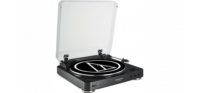 Boulanger: Platine vinyle Audio Technica (ATLP60BK) à 89€ au lieu de 119€