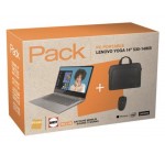 Fnac: Pack PC Hybride Lenovo Yoga 530-14IKB 81EK00LBFR 14" Tactile + Sacoche + Souris à 499,99€