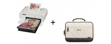 Auchan: Pack imprimante photo portable CANON Selphy CP1300 + Sacoche à 129€