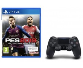 Fnac: Pro Evolution Soccer 2019 sur PS4 + Manette Sony Dual Shock 4 V2 à 74,99€