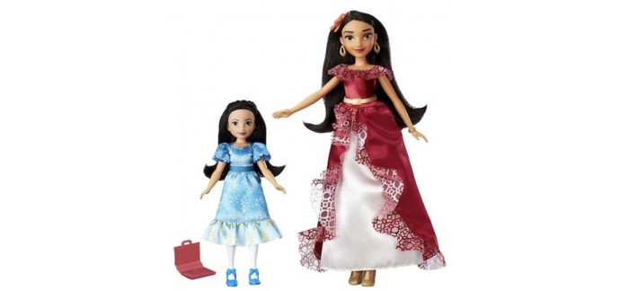Auchan: Pack HASBRO 2 poupées Elena d'Avalor et Princesse Isabelle à 11,90€