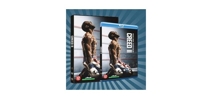 Carrefour: 50 Blu-ray ou 50 DVD du film "Creed 2" à gagner