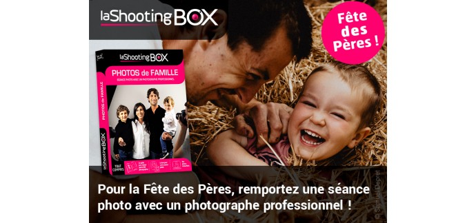 Familiscope: 10 coffrets Photos de famille avec La ShootingBOX à gagner